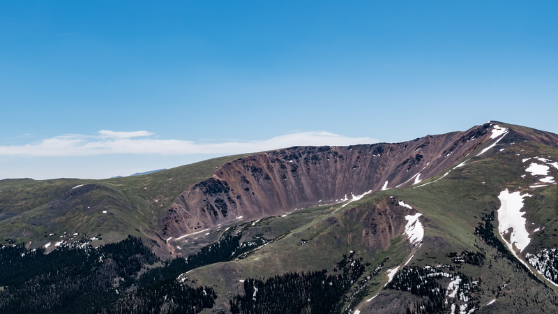 day, mountain peak, landscape, trees, continental divide, outdoors, tranquility, berthoud pass, non-urban scene, united states, land, blue, remote, sky