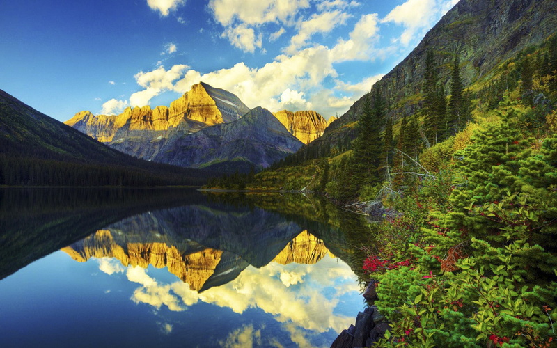 glacier, park, hd, 2K, gould, national, mount