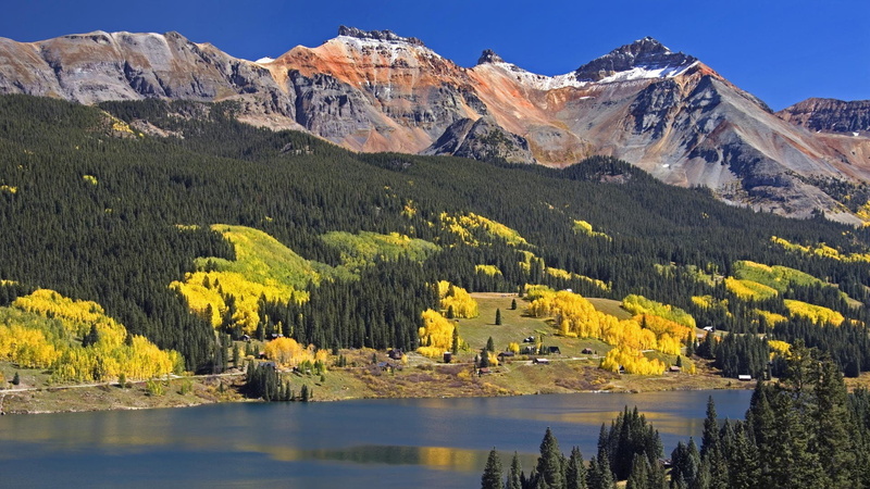 head, trout, colors, lakes, colorado, 1080P, yellow
