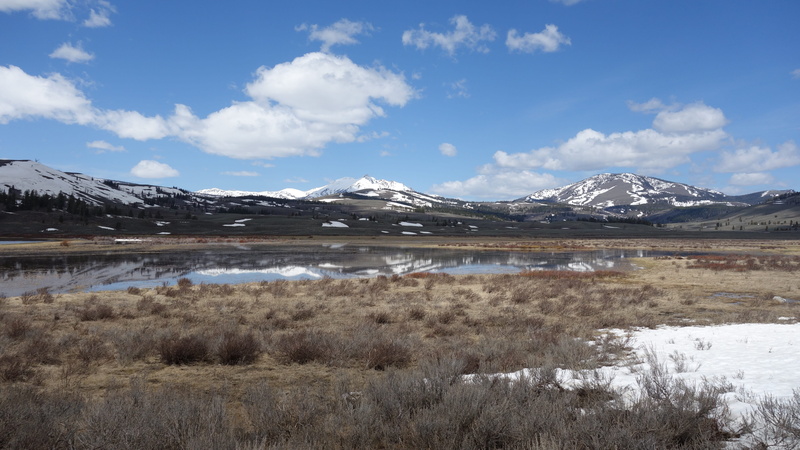 landscapes, semi-arid, land, day, yellowstone, 5K, winter, nature, alberta, reflection, landscape, extreme Terrain, tranquility, no People, united states