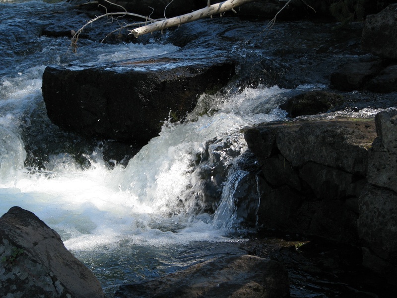wild, solid, rocky, natural, water, waterfall, breaking, landscape, mountain, scenics - nature, blurred motion, outdoors, day, rock - Object, yellowstone national park
