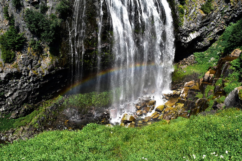 water, rainforest, long exposure, power in nature, motion, green color, waterfall, nature, lakewood, rock - object, mist, cliff, blurred motion, scenics - nature