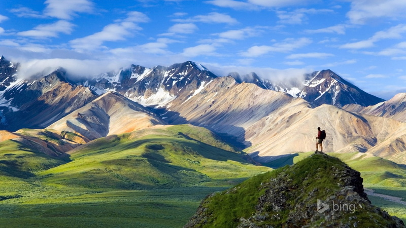 Mountain, 1920x080, park, denali, 1080P, national