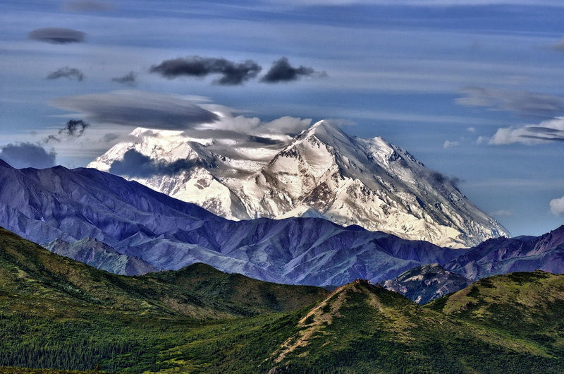Mountains, Denali National Park, Denali, Mount McKinley, 1080P, Alaska