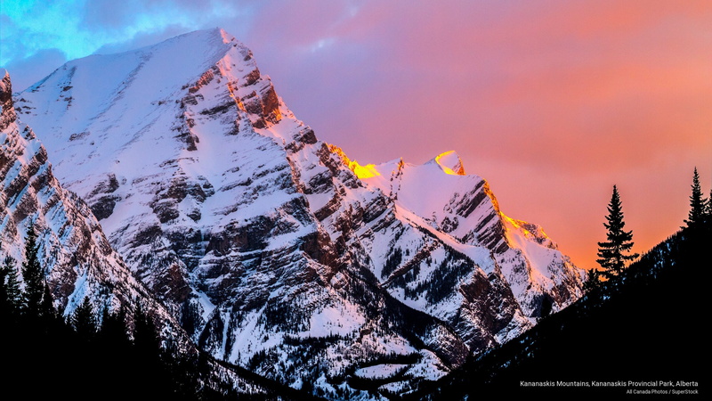 kananaskis, Mountains, provincial, 2K, alberta, park