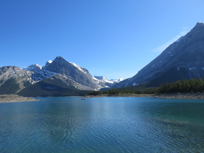 tranquil scene, clear sky, upperlake, mountains, 4K, snowcapped mountain, glacial, water, canadian, mountain peak, landscape, scenics - nature, idyllic