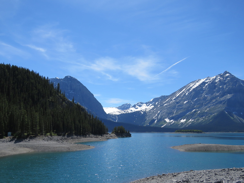 winter, mountain peak, Upper Kananaskis Lake, cold temperature, alberta, beauty in nature, scenery, tranquil scene, peaceful, rocky, tree, snow, no people
