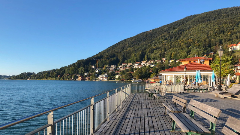 bavaria, tegernsee, landscape, transportation, nature, blue, plant, beauty in nature, water, built structure, mountains, architecture, building, house