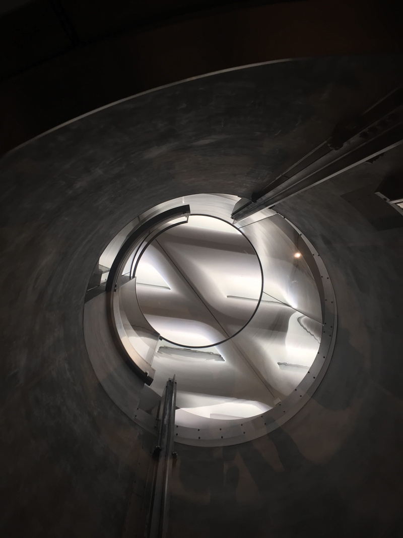 architectural feature, architecture, spiral staircase, lighting equipment, wall - building feature, light, no people, design, museum, railing, spiral, building