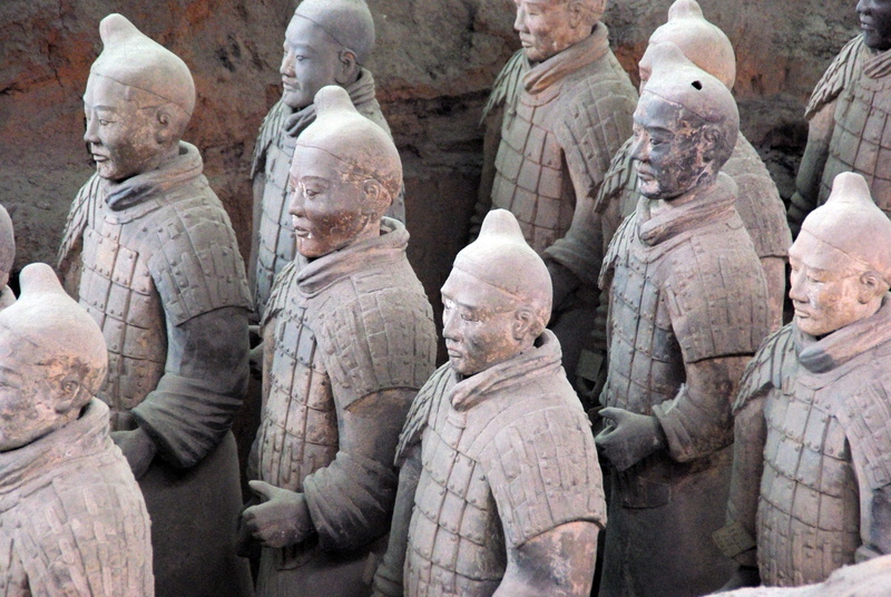 religion, Xian, art and craft, belief, Army, Terracotta, spirituality, history, architecture, ancient, 4K, no people, craft, the past, representation