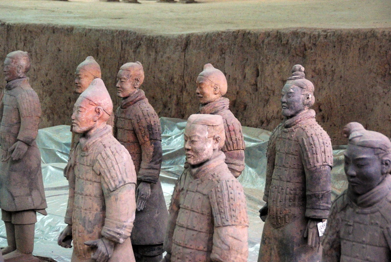 military, 4K, senior women, army, travel destinations, Terracotta, human representation, Statue, sculpture, art and craft, China, terracotta, Xian, male likeness