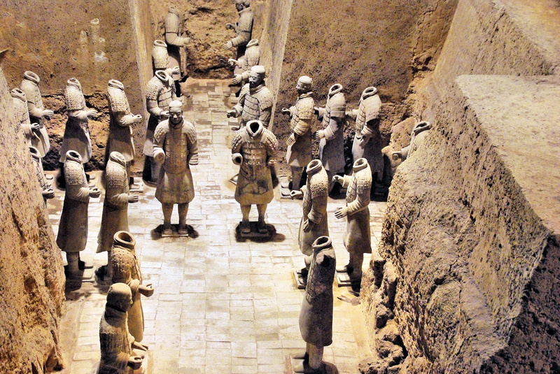 Army, ancient, history, the past, day, art and craft, built structure, representation, craft, chess, travel, sculpture, ancient civilization, human representation