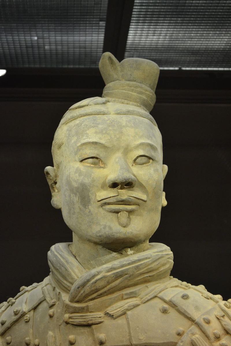 architecture, creativity, spirituality, belief, close-up, art and craft, no people, museum, low angle view, xian, the past, representation, history, statue