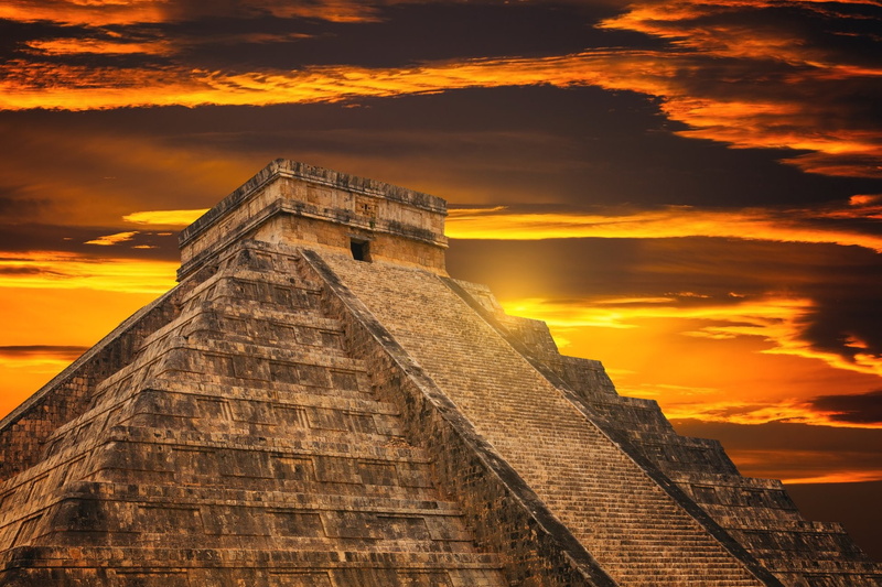 Man Made, 1080P, Kukulcan temple