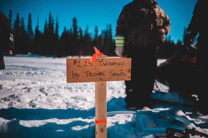 clothing, information, signage, winter, scenics - nature, fir, tree, sign, snow, text, human, western script, abies, outdoors, wood, mountain, person, 5K