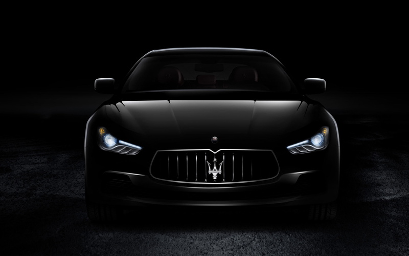 ghibli, maserati, luxury, vehicle, 2K, headlight, car, no people, indoors, mode of transportation, hd, black background, cars, land vehicle