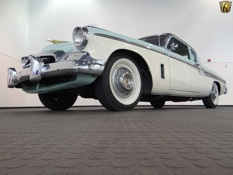 Car, Blue Car, Studebaker President, Vintage Car, 1080P, Studebaker, White Car, Old Car