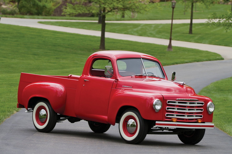 Car, Studebaker, Old Car, Red Car, Studebaker 2R Series, Pickup, Vintage Car, 1080P