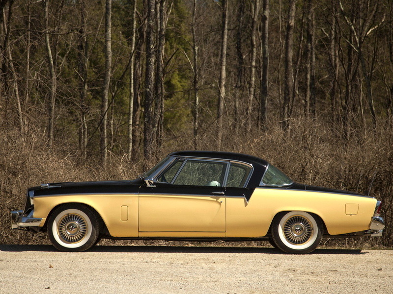 studebaker, hawk, coupe, (56h-k7), 1080P, retro, sky, 1956