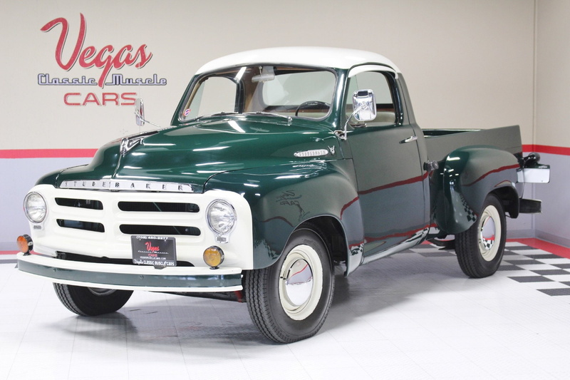 vintage, original, 1955, classic, old, retro, pickup, 1080P, usa, studebaker