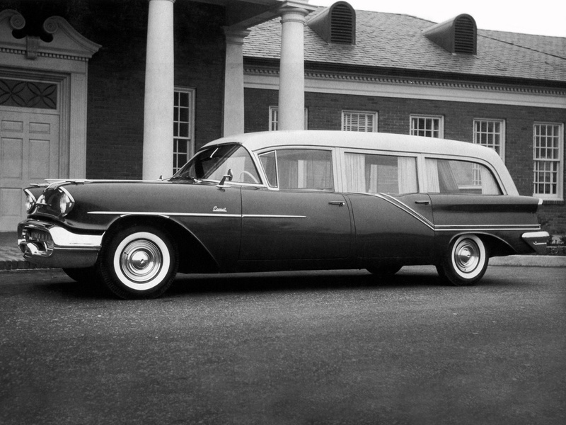 hearse, retro, combination, ambulance, 1957, stationwagon, 1080P, comet, oldsmobile, limousine, emergency