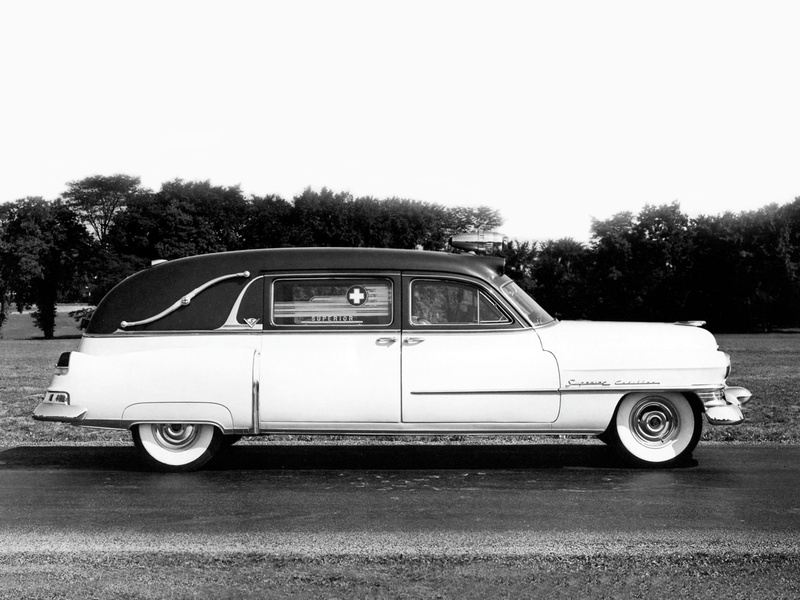 superior, cadillac, 1080P, 1952, emergency, landaulet, 52 75 86, ambulance, retro, stationwagon