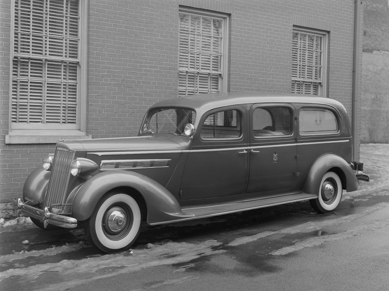 miller, packard, ambulance, 158 ca, 120, emergency, 1080P, retro, 1937, stationwagon