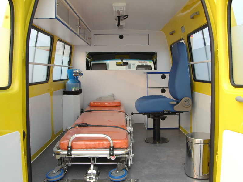eq6410lf, emergency, ambulance, dongfeng, mpv, 2008, interior, 1080P, mini