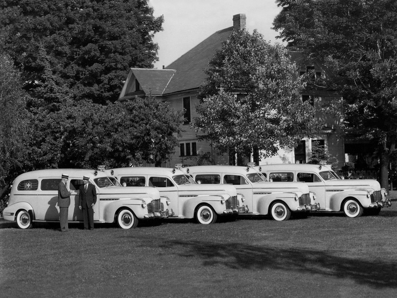 1941, emergency, 1080P, ambulance, retro, flxible, buick, stationwagon