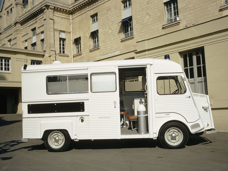 emergency, 1080P, currus, citroen, ambulance, retro, 1947