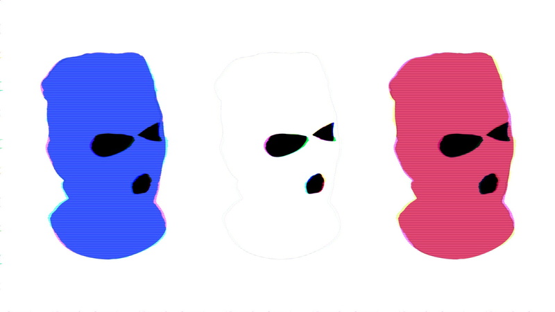 multi colored, blue, studio shot, red, cut out, symbol, malaa pardon my french french dj edm house music france paris g house, white color, mask, art and craft