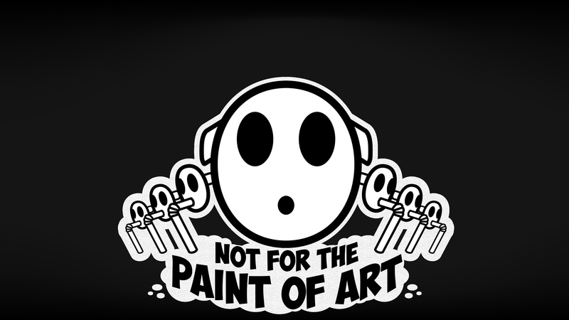 video games, texture, text, simple, 4K, Nintendo, monochrome, Paper Mario
