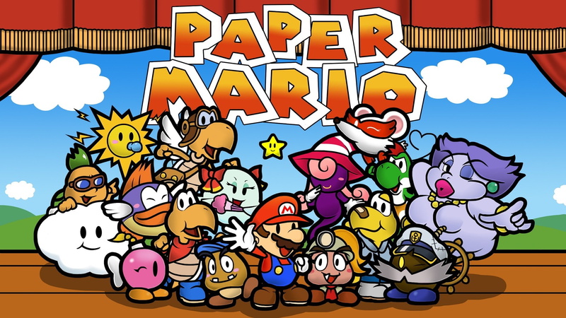 1080P, paper mario