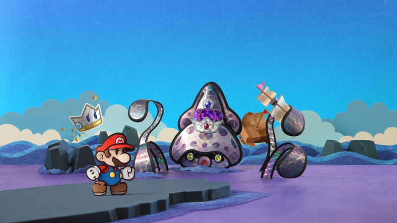 1080P, Paper Mario: Sticker Star, Mario