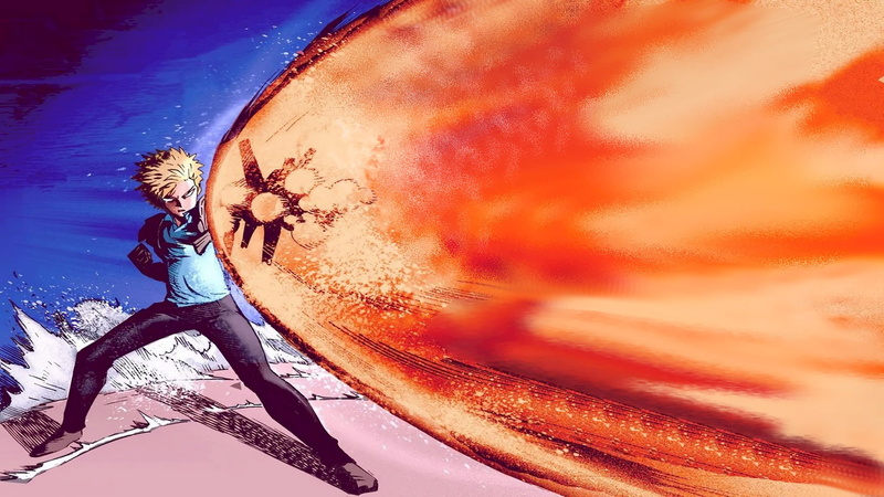 full length, cloud - sky, motion, one person, adventure, sky, adult, outdoors, One-Punch Man, real people, red, vacations, 1080P, lifestyles, young adult