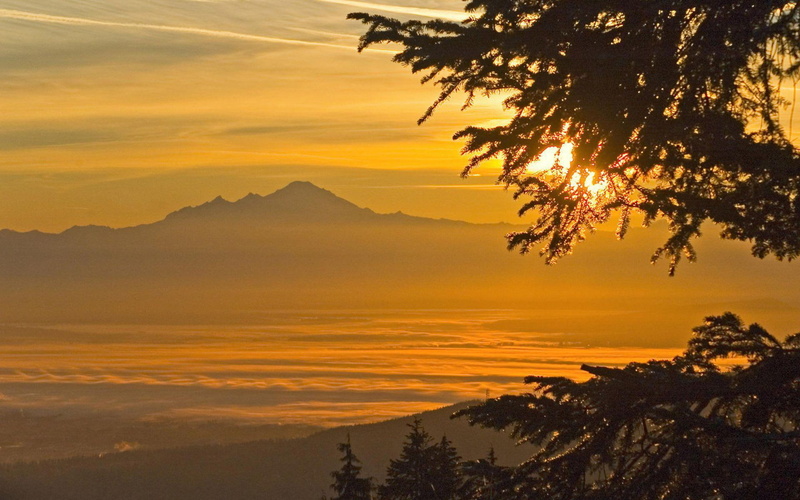 nature, sunset, british columbia, british, columbia, 1920x1200, canada, photography, 1080P, mountain