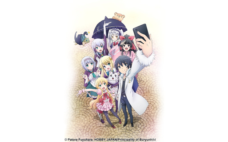Touya Mochizuki, Yae Kokonoe, 1080P, Anime, In Another World With My Smartphone, Leen (In Another World With My Smartphone), Elze Silhoueska, Linze Silhoueska