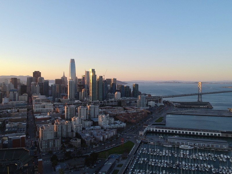  built structure, urban skyline, residential district, architecture, modern, settlement, city, building exterior, mission bay, crowd, 2K, outdoors