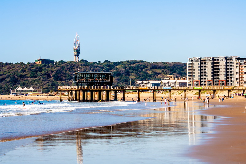 incidental people, city, addington beach, blue, waterfront, nature, 2K, outdoors, pier, sky, building, built structure, durban, sunny, building exterior