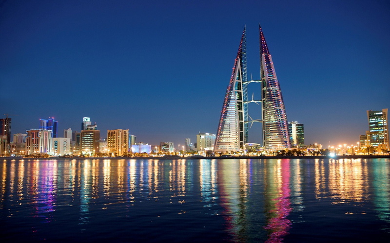 Bahrain, Skyscraper, 1080P, Cityscape, Manama, World Trade Centers, city