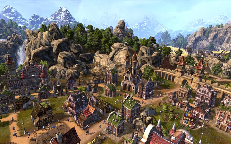 building, online, 1080P, 1tso, adventure, Rts, city, settlers, detail, fantasy, Strategy, rustic, town, empire, village, mmo