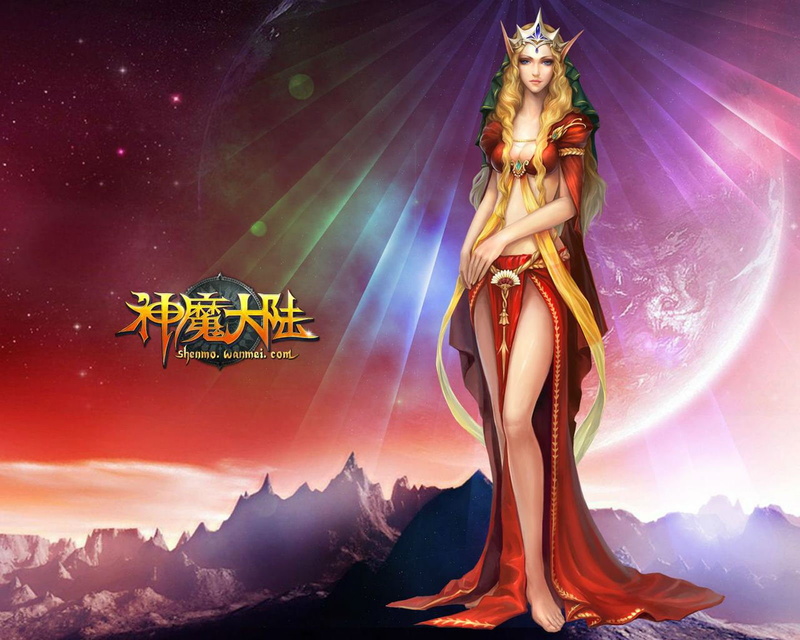 Perfect, Moon, poster, fantasy, Girls, warrior, world, girl, online, adventure, action, artwork, detail, mmo, vampire, 720P, Dark, age, Fighting, forsaken