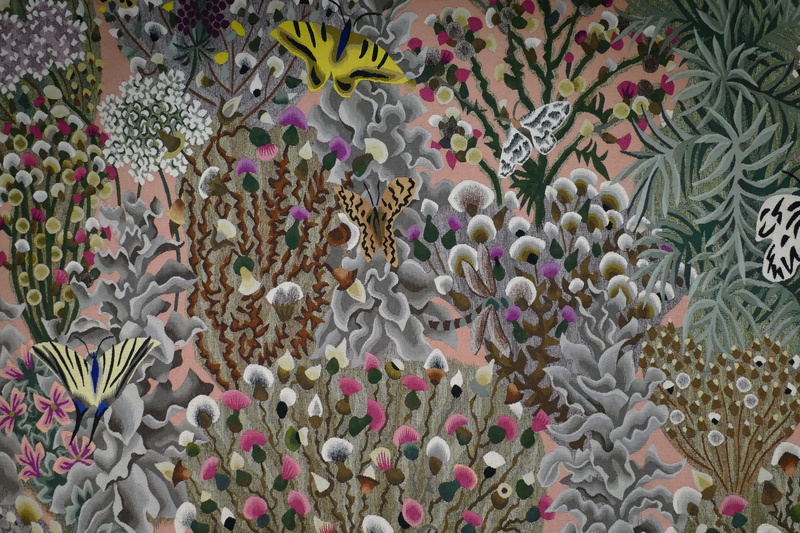 multicolored, indoors, floral pattern, no people, close-up, art and craft, full frame, choice, day, art, pattern, backgrounds, monk, variation, creativity