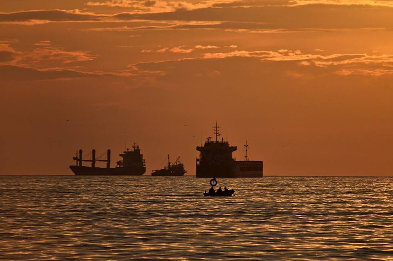 beautiful, turkey, boats, fishing, 720P, sea, bursa, sunset, landscape