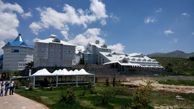 day, real people, blue, travel, plant, building exterior, city, cloud - sky, white color, turkey, bursa, nature, sky, 4K, outdoors, built structure, group of people