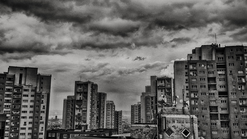built structure, nature, cloud - sky, türkiye, storm, skyscraper, apartment, home, 5K, cityscape, building exterior, dusk, blackandwhite, outdoors, residential district