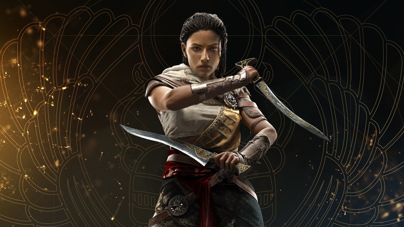 Aya, Assassins Creed: Origins, 4K, 5K