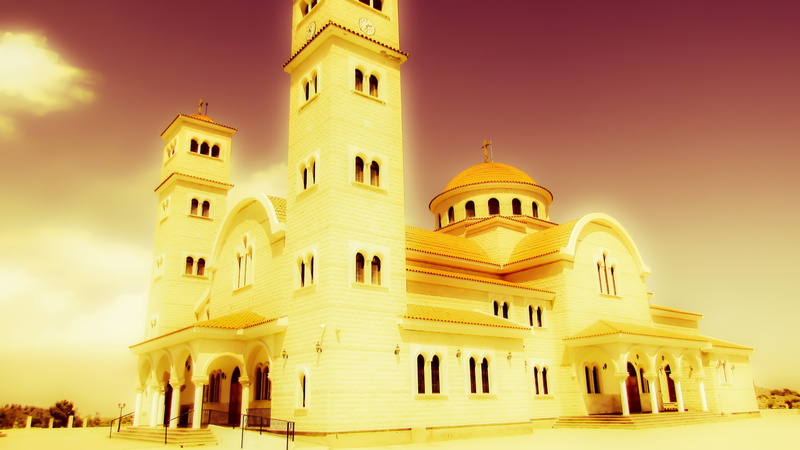 byzantium, nature, architecture, travel destinations, religion, history, tower, no people, built structure, orthodox, 4K, spirituality, faith, the past