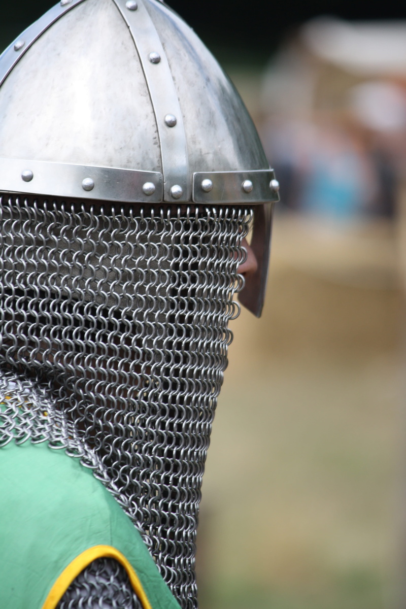 helm, clothing, people, armor, anticipation, land vehicle, helmet, swords, knight games, man, real people, fight, middle ages, security, close-up, incidental people