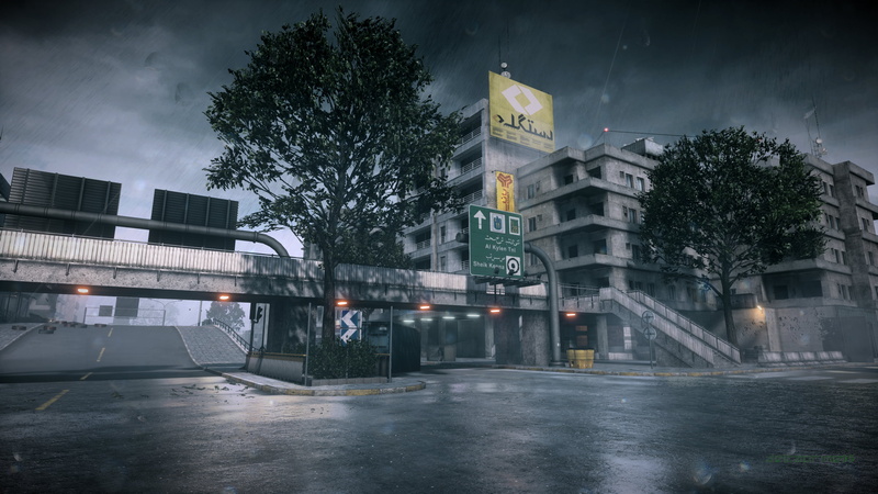 Tehran, Battlefield, city, screen shot, video games, in-game, Battlefield 3, Grand Bazaar, clouds, PC gaming, rain, 4K